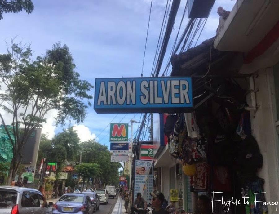 Flights To Fancy Shopping In Bali Boutiques Aron Silver Legian