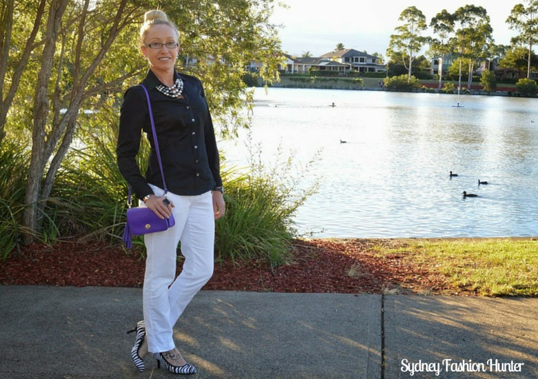 Sydney Fashion Hunter: The Wednesday Pants #29 - Black Pearls