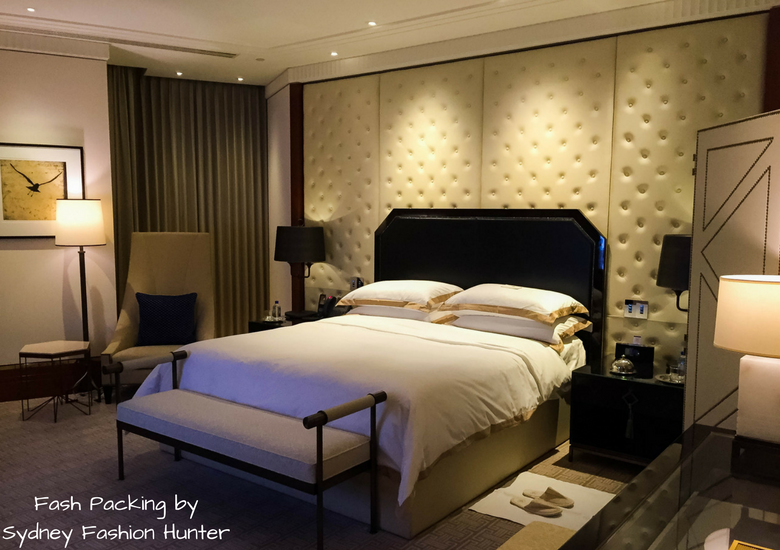 Fash Packing by Sydney Fashion Hunter: Crown Towers Melbourne Deluxe Villa Review - Bedroom