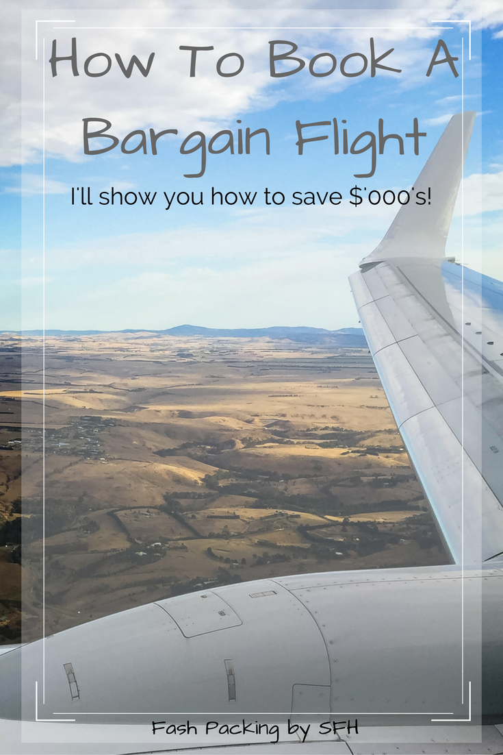 Want to save $'ooo's on the next flight you book? All my secrets on booking a bargain flights are right here http://bit.ly/BargainAirfares