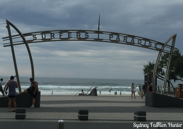 Sydney Fashion HUnter: Surfers Paradise Beach In The Rain