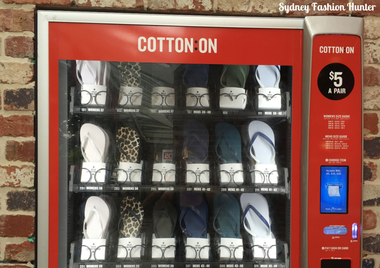 Sydney Fashion Hunter: Gold Coast - Cotton On Vending Machine