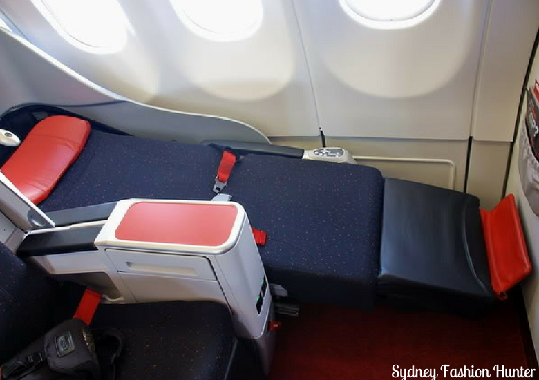 Sydney Fashion Hunter: Air Asia X Business Class Review - Premium Flat Bed Seat Reclined