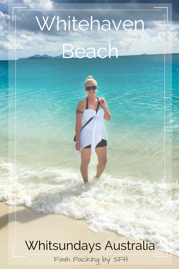 Whitehaven beach in Queensland's gorgeous Whitsundays has some of the whitest sands on earth. You are going to love this place. All the details here http://bit.ly/sfh-beach
