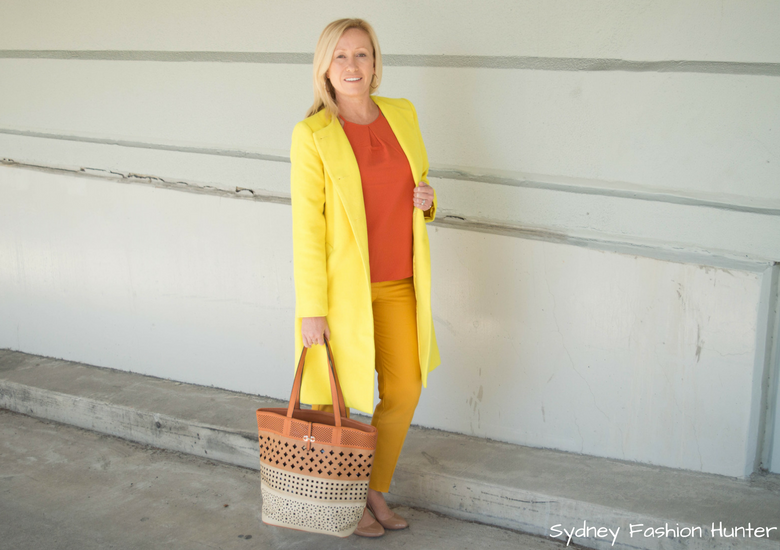 Fash Packing by Sydney Fashion Hunter: Fresh Fashion Forum 48 - Bright Yellow Wool Coat