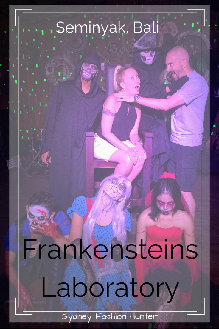 Frankensteins Laboratory is a great night out in Seminyak Bali. Get your freak on and read all about it here ... http://bit.ly/Frankensteins-Bali
