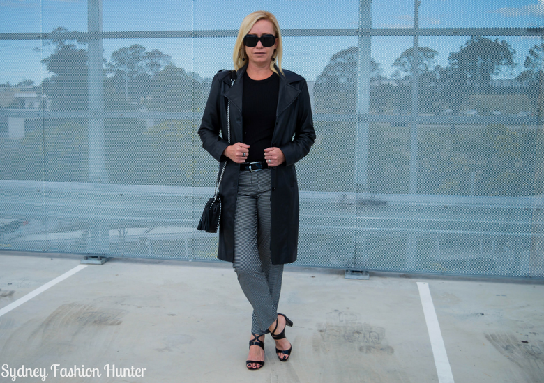 Sydney Fashion Hunter: Fresh Fashion Forum 46 - Black Leather Coat - Front