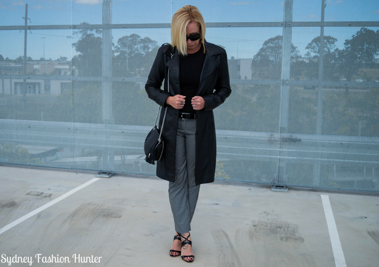 Sydney Fashion Hunter: Fresh Fashion Forum 46 - Black Leather Coat - Front2