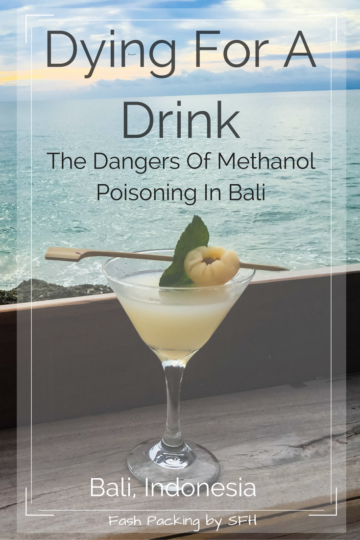 I usually share the great stuff about Bali but there is a litte known dark secret you need to be aware of. Methanol poisoing kills but knowledge saves lives. Read this. The next life saved could be yours http://bit.ly/methanol-bali