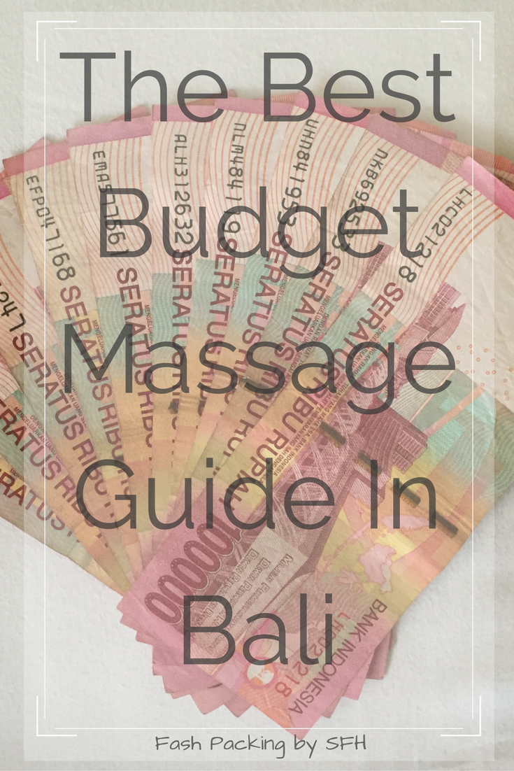 Massages in Bali are affordable and are the perfect daily treat to ensure total relaxation. Don't know your Aromatherapy from your Lomi Lomi. My budget guide will sort your out. http://bit.ly/bali-massage