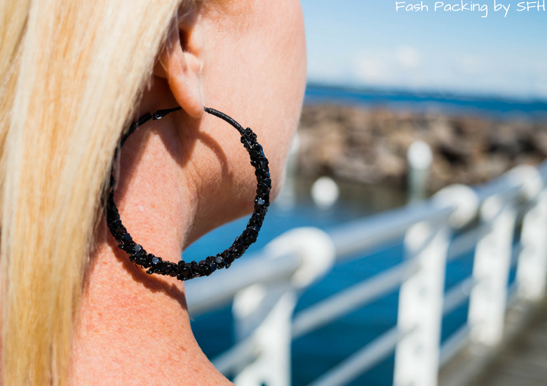 Fash Packing by Sydney Fashion Hunter: Bondi Lifestyle in St Kilda FFF54 - Earrings
