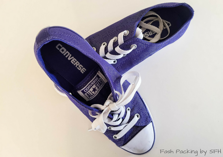 Fash Packing by Sydney Fashion Hunter: Waikele Premium Outlets Purple Converse
