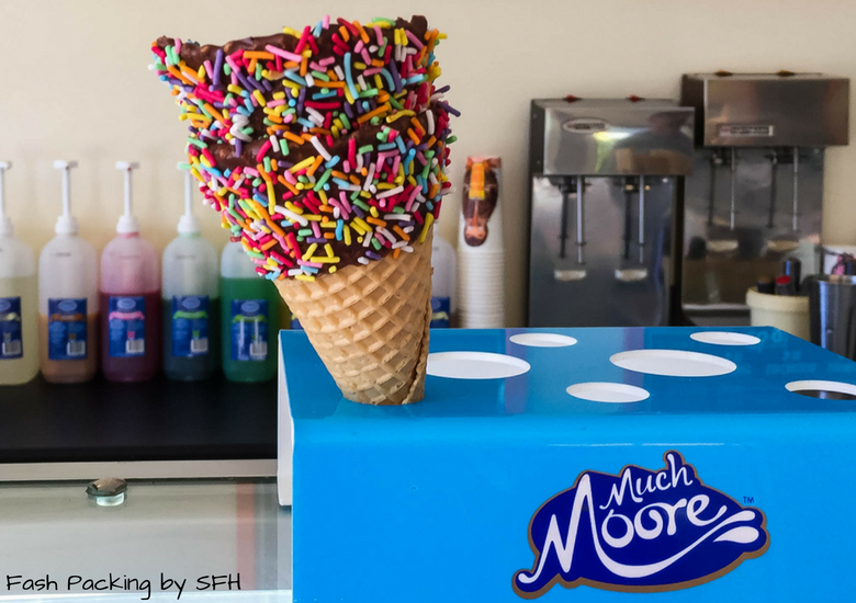 Fash Packing by SFH: Cathedral Cove Kayak Tours - Ice Cream Cone