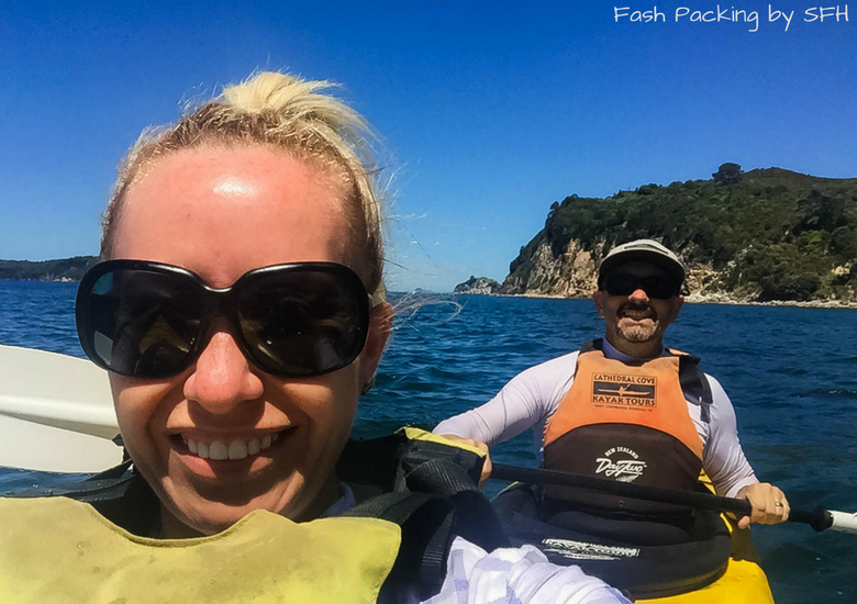 Kayaking Cathedral Cove