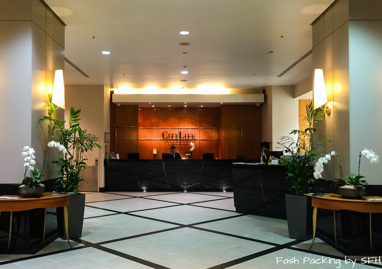 Fash Packing by SFH: CityLife Auckland Review - Front Desk