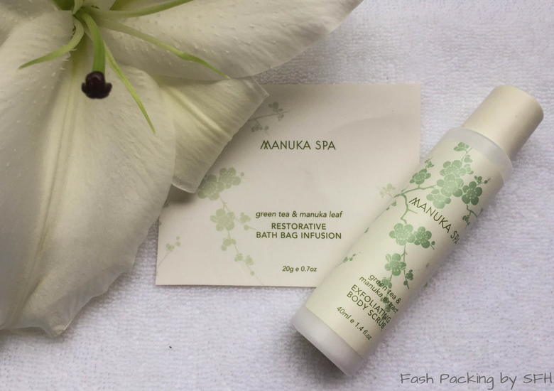 Fash Packing by SFH: CityLife Auckland Review - Manuka Spa Toiletries
