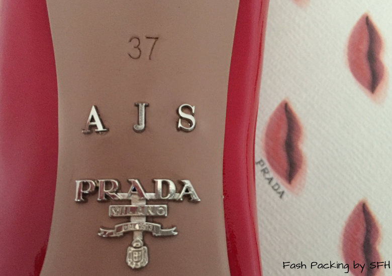Fash Packing by SFH: Fresh Fashion Forum #60 - Custom Made Red Prada Pumps