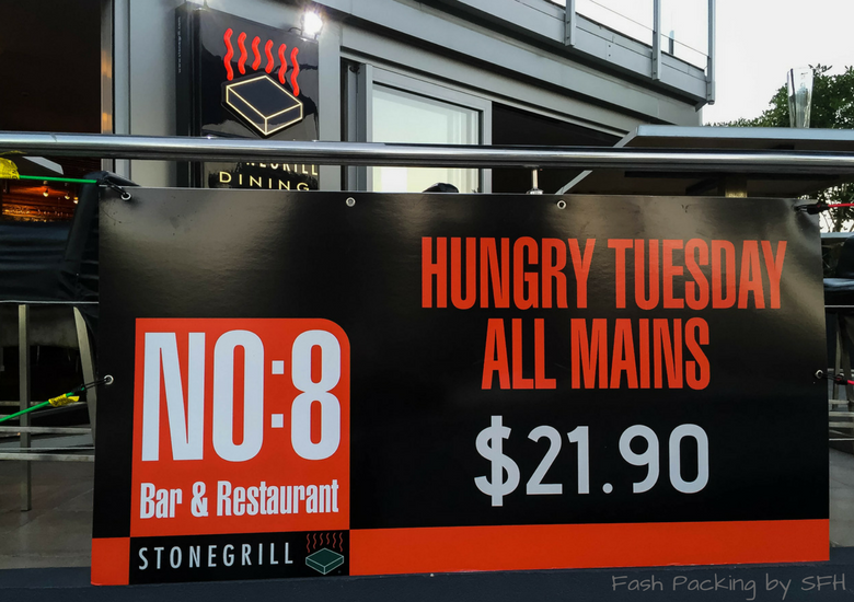 Fash Packing by SFH: No.8 Bar & Restaurant Whitianga - Hungry Tuesday