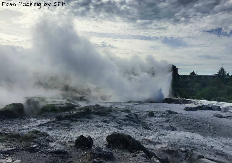 Fash Packing by SFH: Te Puia Rotorua - Geyser