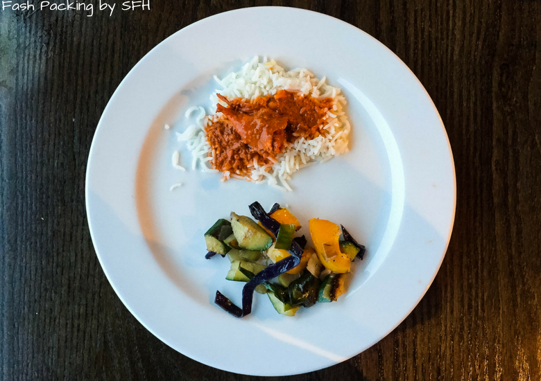 Fash Packing by SFH: Skyline Rotorua Stratosfare Restaurant - Butter Chicken, Rice & Veges