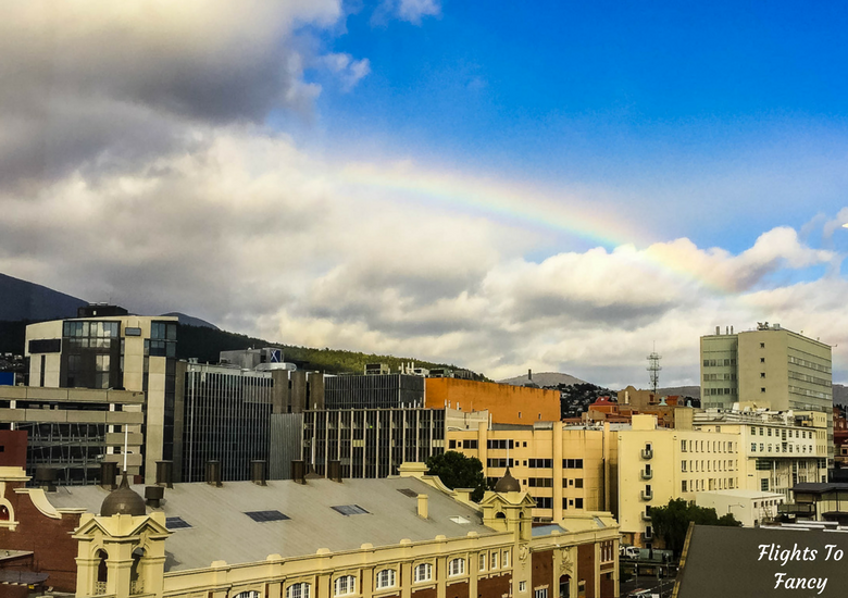 Flights To Fancy: Grand Chancellor Hotel Hobart - Rainbow