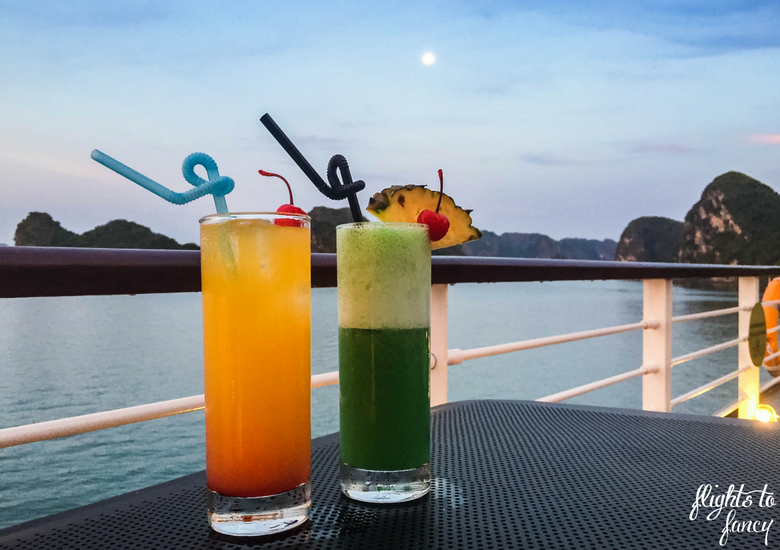Flights To Fancy: Orchid Cruises Ha Long Bay - Cocktails