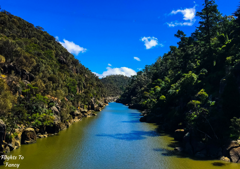Flights To Fancy: A Rainy Day In Spectacular Cataract Gorge Launceston - River
