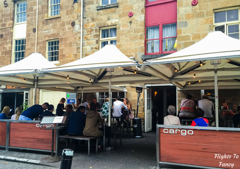 Flights To Fancy: Where To Eat in Hobart Harbour & Salamanca Place - Cargo Exterior