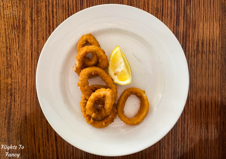 Flights To Fancy: Where To Eat in Hobart Harbour & Salamanca Place - Fish Frenzy Calamari