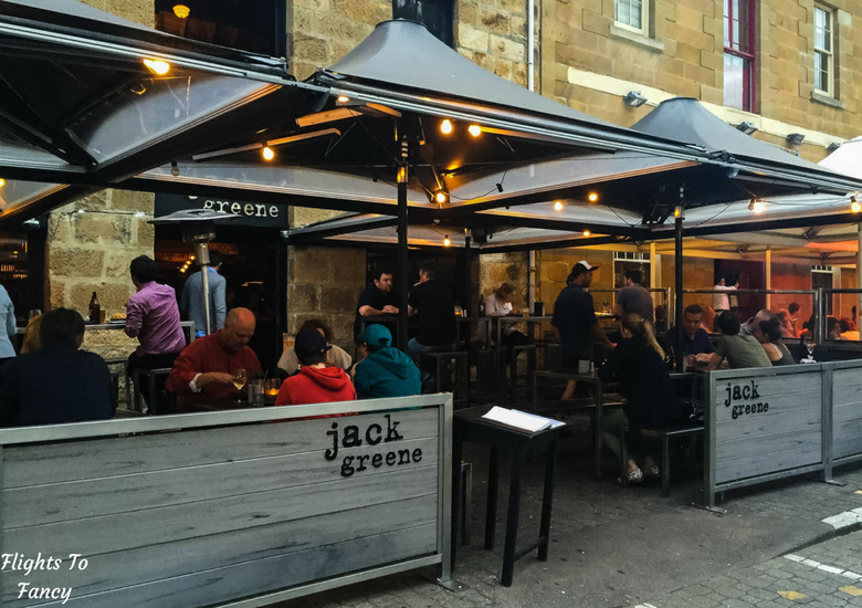 Flights To Fancy: Where To Eat in Hobart Harbour & Salamanca Place - Jack Greene Exterior