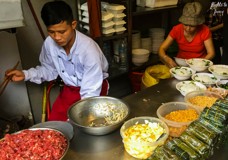 Flights To Fancy: Is Bun Bo Nam Bo Hanoi The Best Street Food In Hanoi? - Cooking