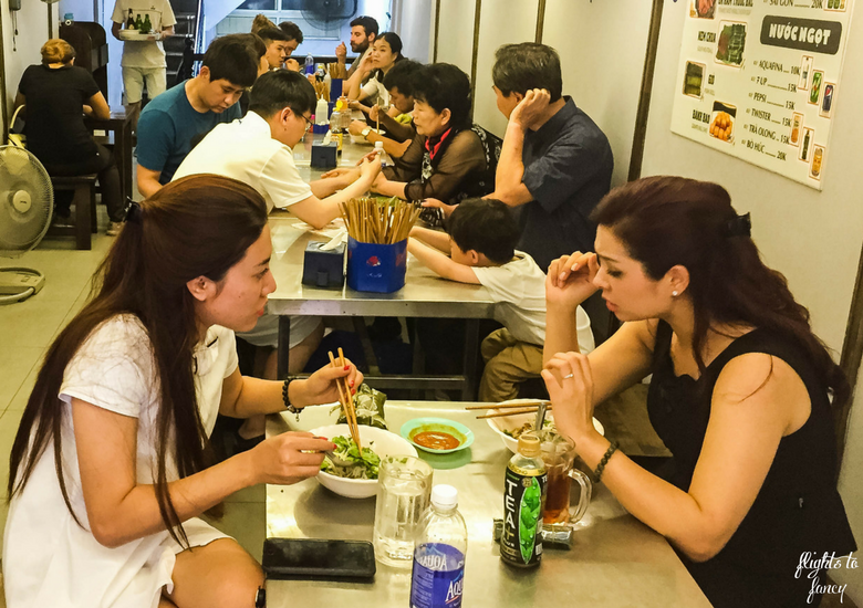 Flights To Fancy: Is Bun Bo Nam Bo Hanoi The Best Street Food In Hanoi? - Dining Room