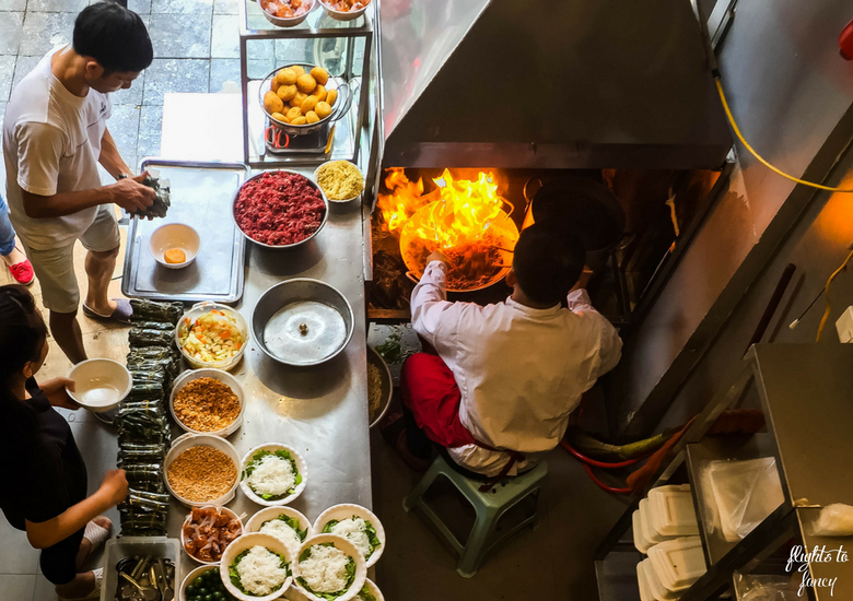 Flights To Fancy: Is Bun Bo Nam Bo Hanoi The Best Street Food In Hanoi? - Kitchen