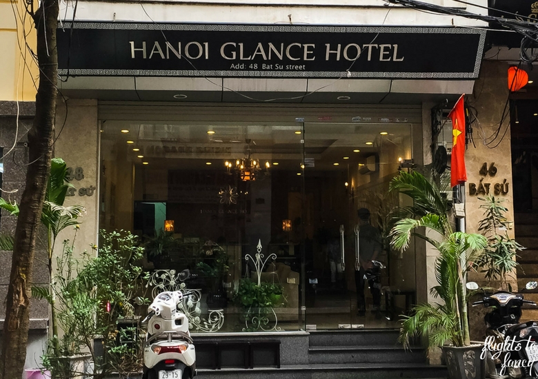 Flights To Fancy: Hanoi Glance Hotel Review - Exterior