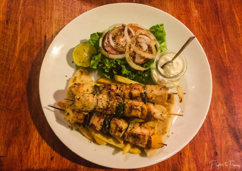 Flights To Fancy: Mix Greek Restaurant Hoi An - Chicken Skewers