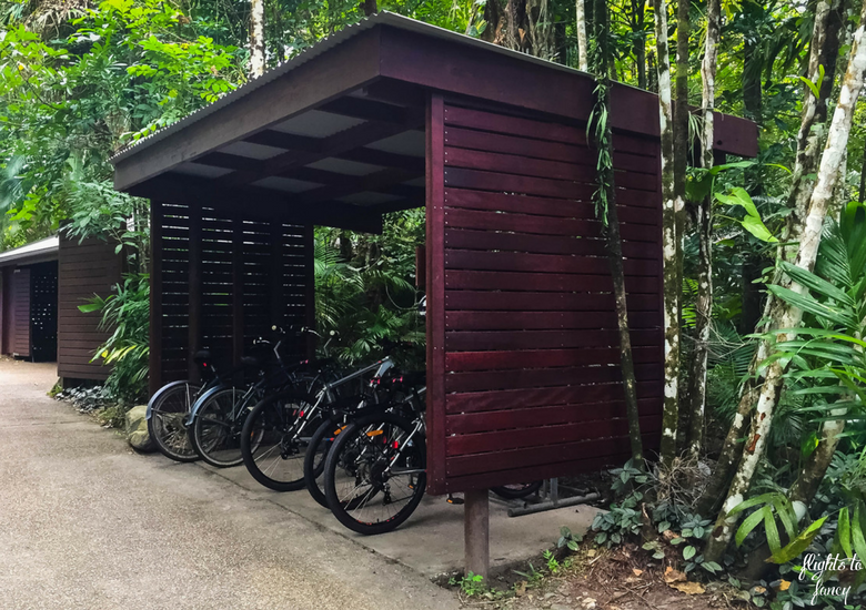 Flights To Fancy: Silky Oaks Lodge Mossman Queensland - Bikes
