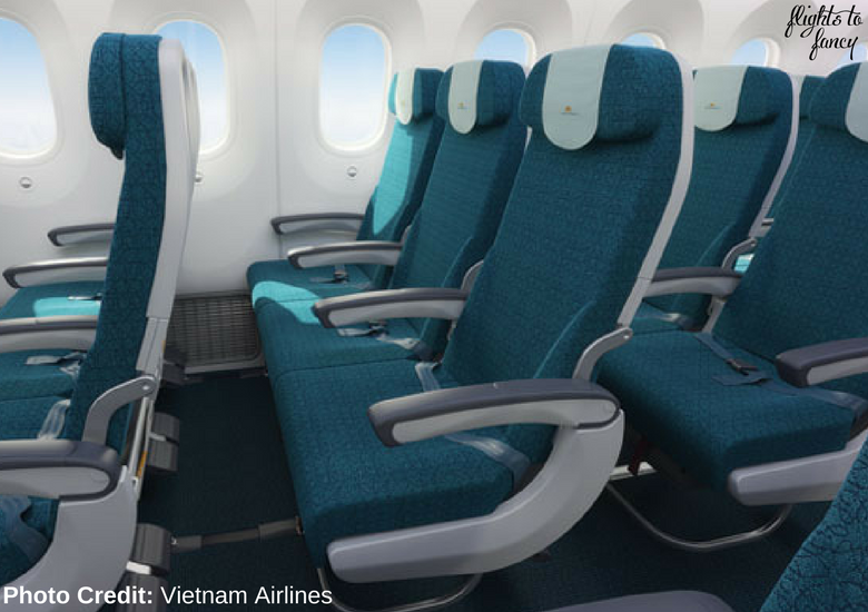 Flights To Fancy: Vietnam Airlines Economy Class Seats