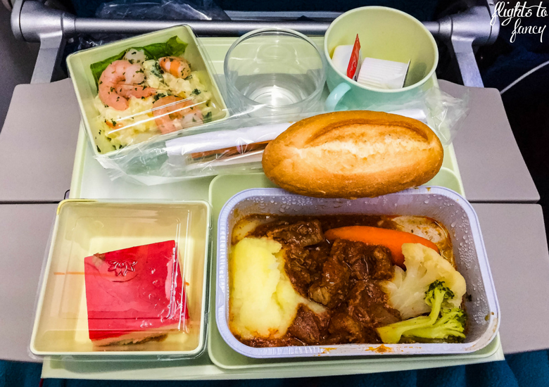 Flights To Fancy: Vietnam Airlines Review - Lunch