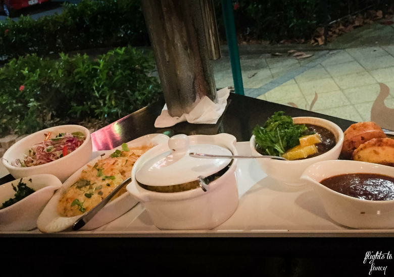 Flights To Fancy: Bushfire Flame Grill Cairns Kitchen - Australian Style BBQ All You Can Eat Sides