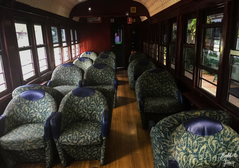 Flights To Fancy: Kuranda Scenic Railway Gold Class - Gold Class Cabin