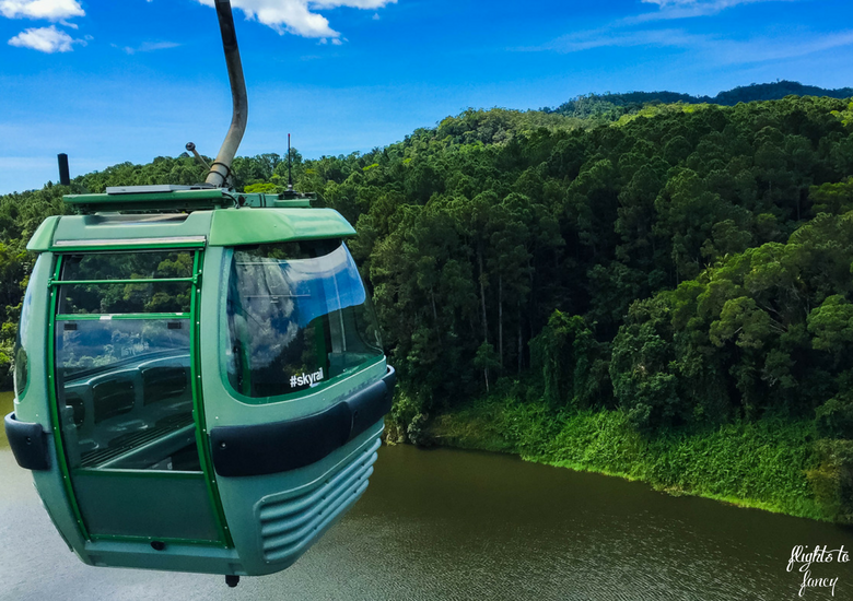 Flights To Fancy: Skyrail Rainforest Cableway Cairns - Cablecar over Barron River