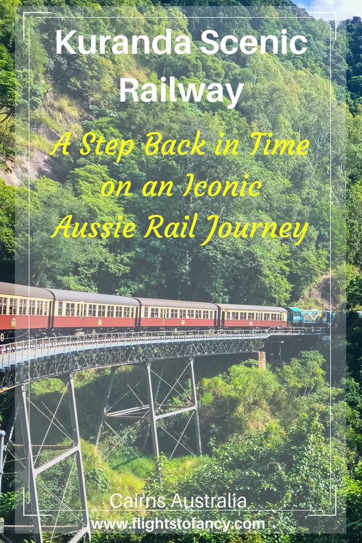 One of my favourite things to do in Cairns is to spend a morning on the Kuranda Scenic Railway Gold Class. This is one of the absoluetl best ways to explore Australia's Wet Tropics World Heritage Area in Tropical North Queensland. Did I mention it comes with champagne? 
