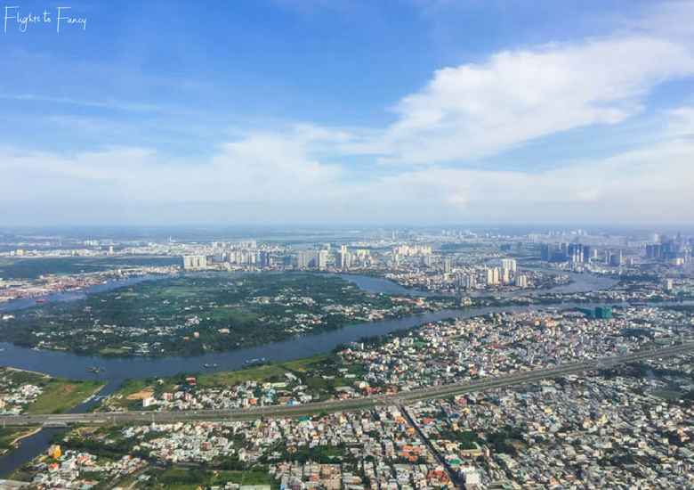 Flights To Fancy: Vietjet Air A320 Domestic Economy - Ho Chi MInh City From The Air