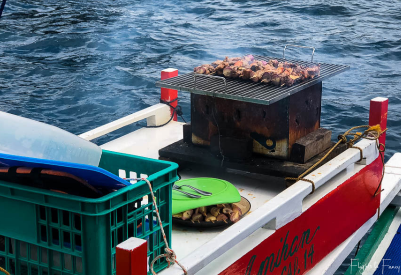 El Nido Island Hopping - Cooking lunch near Shimizu Island