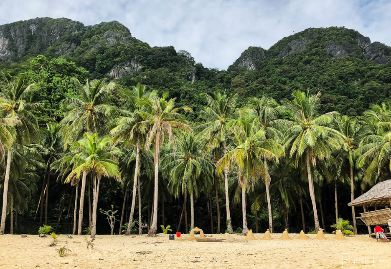 El Nido Tour A - A quieter part of Seven Commandos Beach El Nido