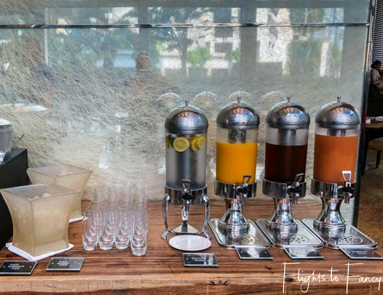 Flights To Fancy @ Raffles Makati Manila - Juice to start the day