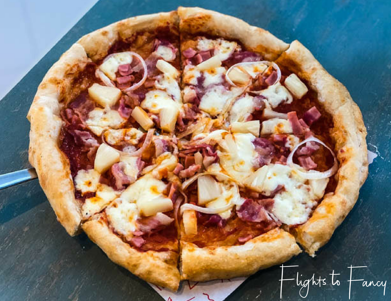Flights To Fancy at Cha Cha's Boracay - Stone Fired Pizza