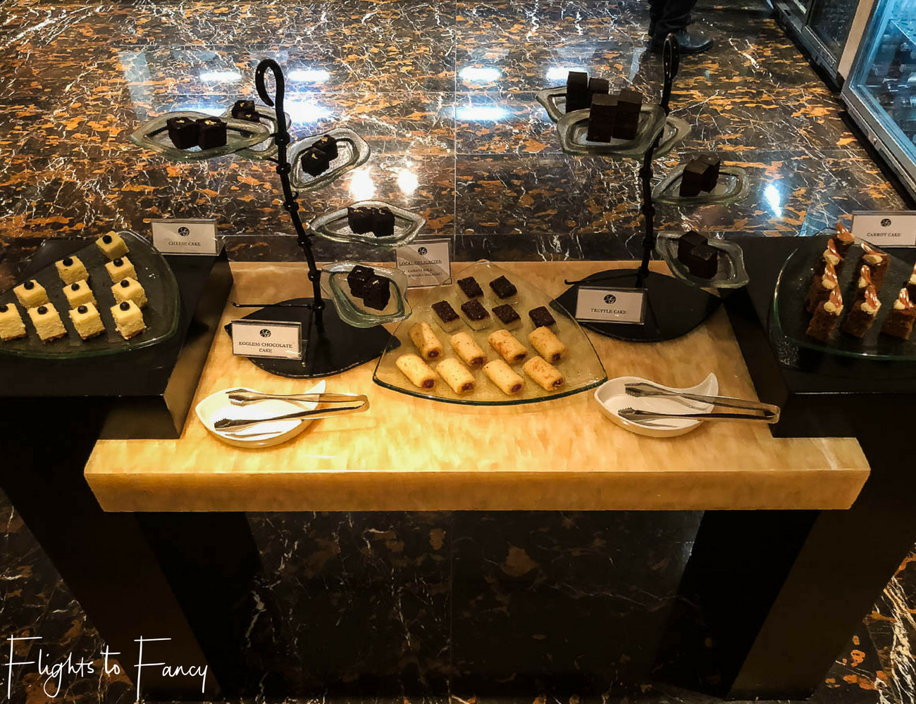 Flights to Fancy - Fairmont Makati Gold Lounge Desserts