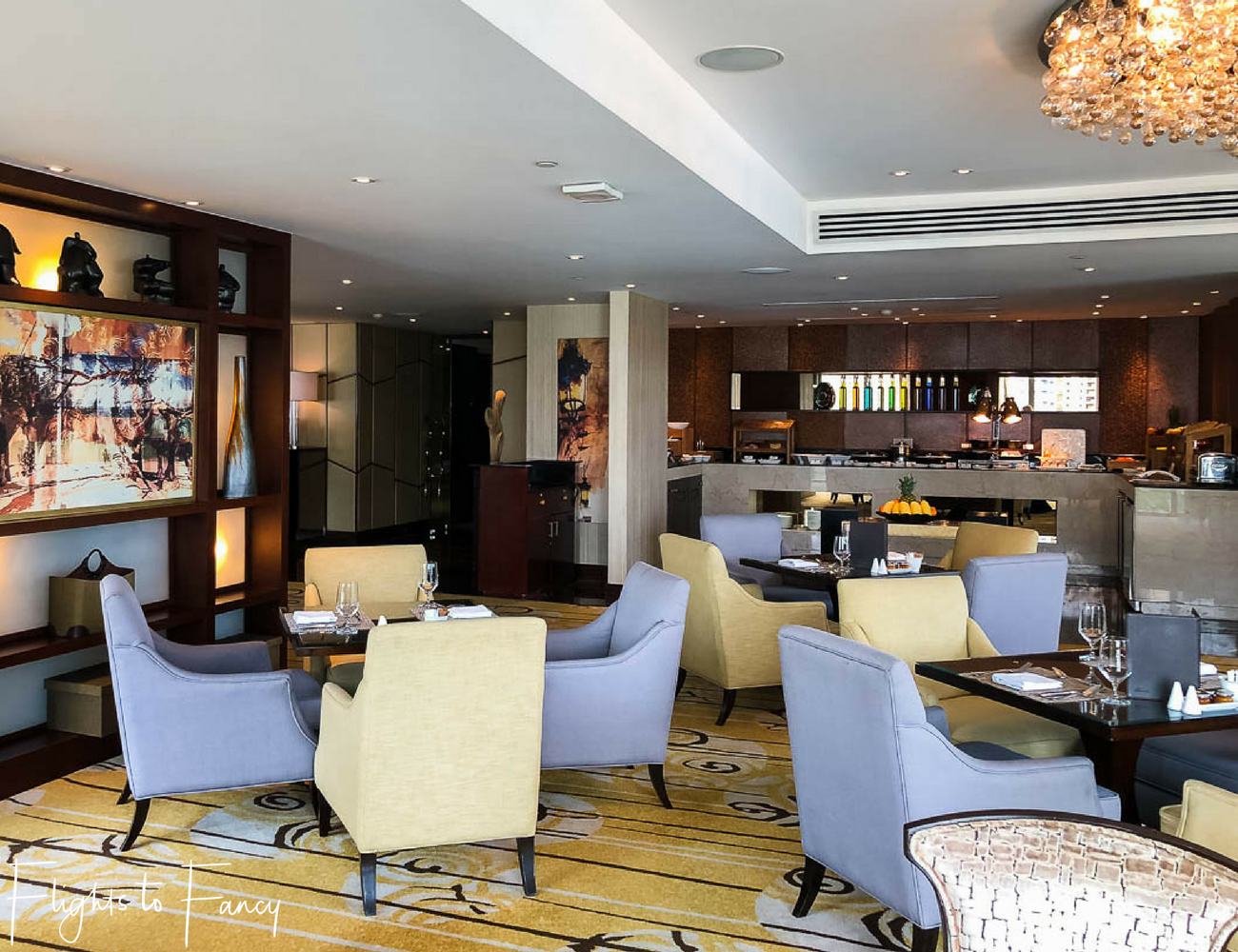 Flights to Fancy - Fairmont Makati Gold Lounge