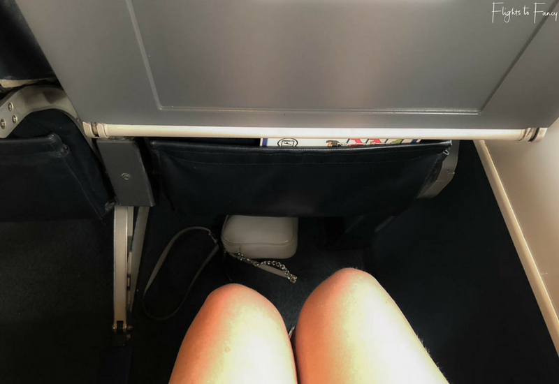 Generous leg room on Skyjet Airlines Philippines BAE 146